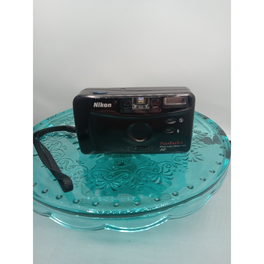 Nikon Fun Touch 4 35mm Film Camera 29mm 1:4.5 Tested